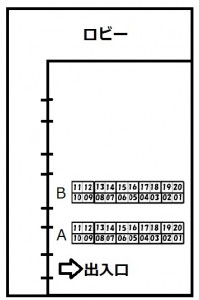 会場図ざっくり